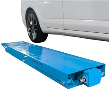 Mobile Hebebühne Scherenhebebühne Reifendienst mechanisch JH6 blau JH-TWIN-062-DRILL-5015-V01